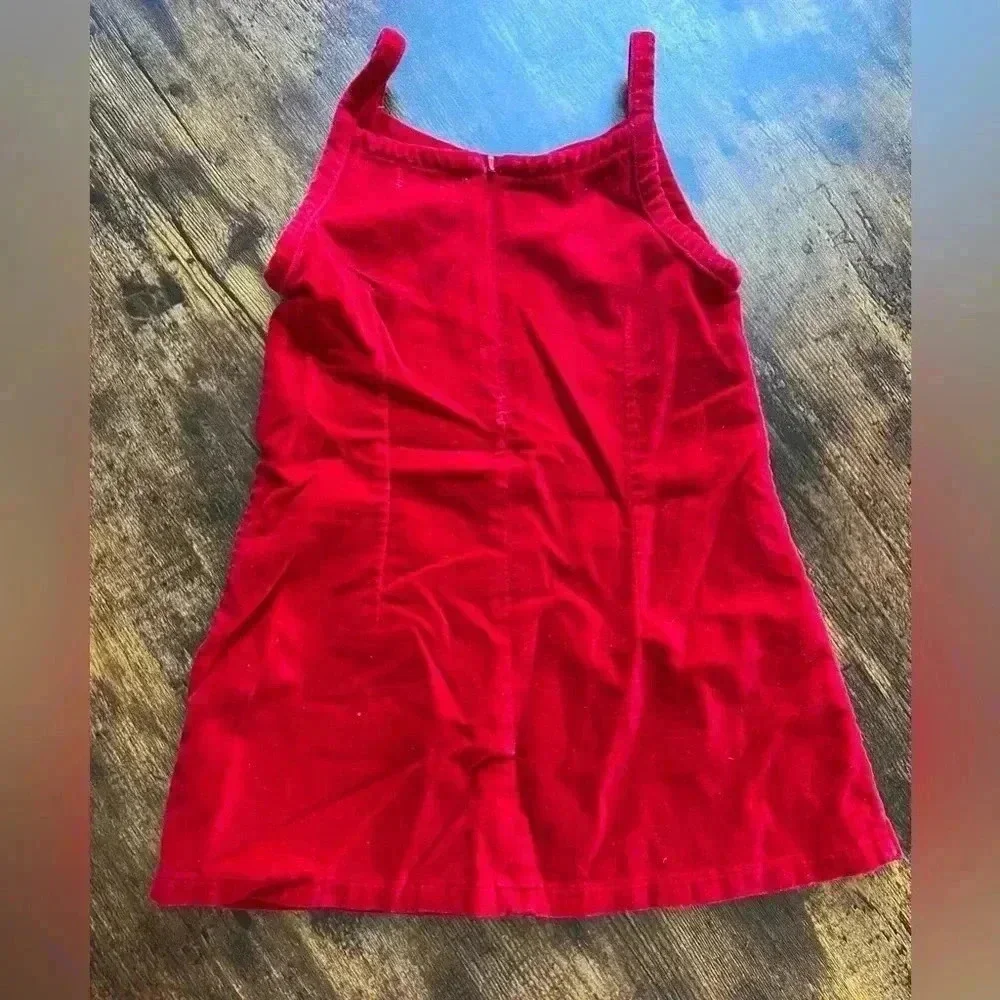 The Children’s Place | little girls velvet romper/dress. Size: 4.